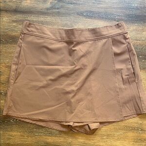 Women's Brown Skort